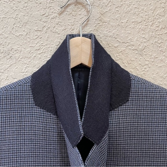 Ralph Lauren Suit Blazer Wool Check Plaid Dillard’s Classic Timeless Blue 40S - Picture 14 of 15